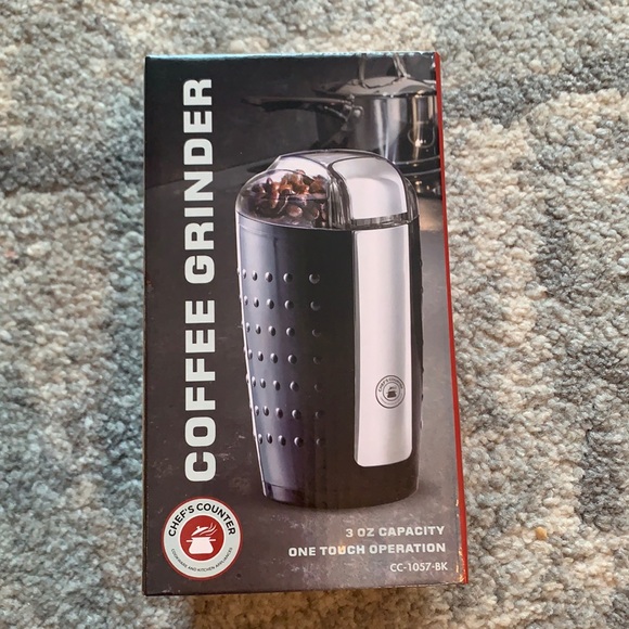 New in box Chefs Counter Coffee Grinder - Picture 1 of 3